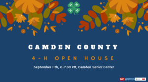 Cover photo for Camden County 4-H Open House!