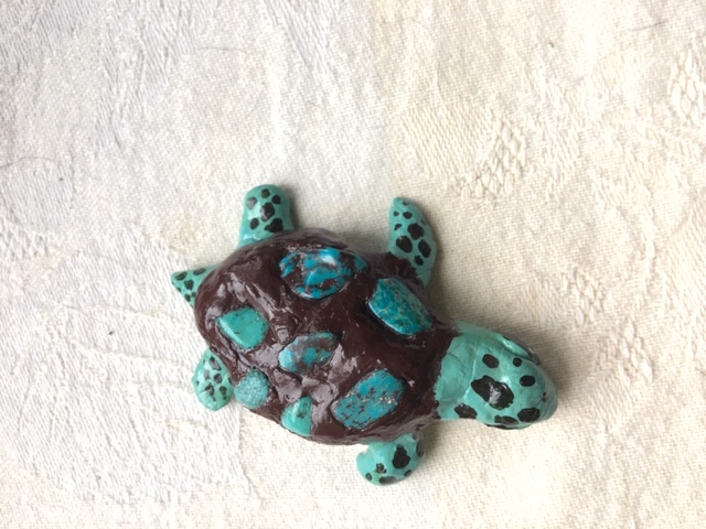 Clay turtle