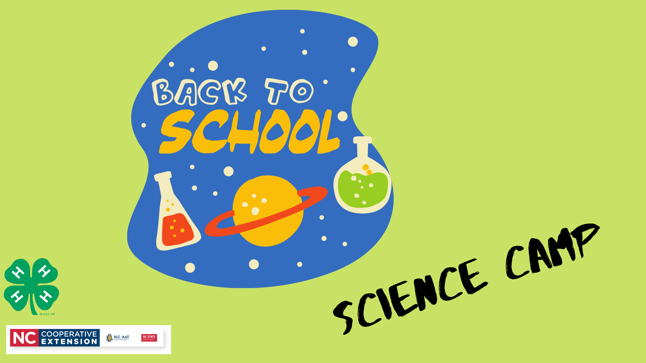 Back to School Science Camp N.C. Cooperative Extension