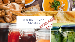 Cover photo for On-Demand Cooking and Food Preservation Classes