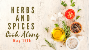 Cover photo for Herbs and Spices Cook Along