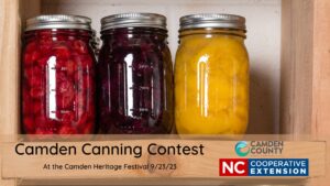 Cover photo for 2023 Camden Canning Contest