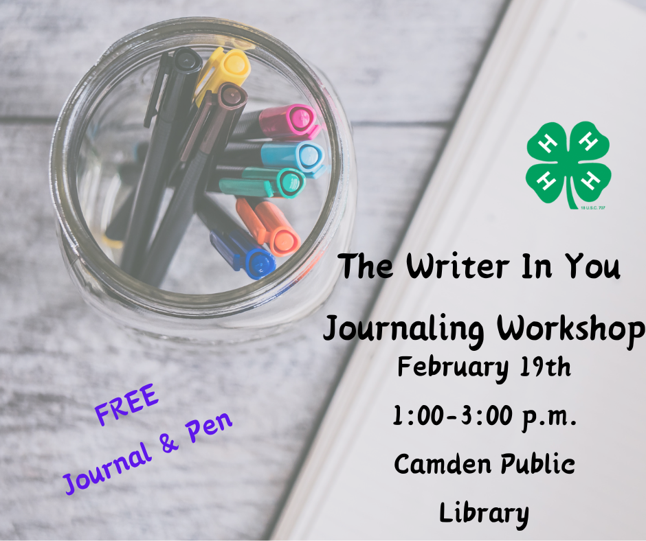 The Writer in You Journaling Workshop