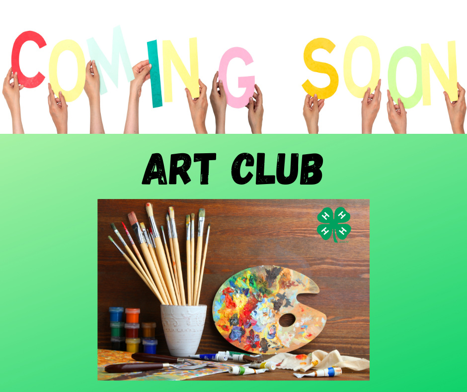 Art Club - Coming Soon