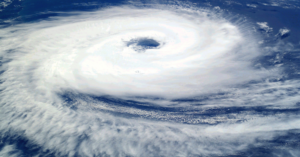 Photo of hurricane satellite image
